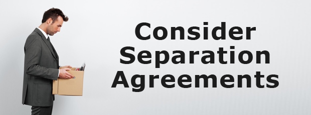 Separation Agreement to Reduce Claims Risk