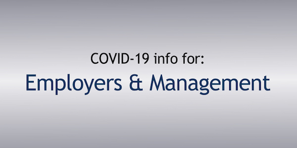 employer defense re COVID-19