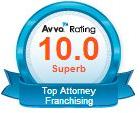 Avvo Rated Franchising Lawyer